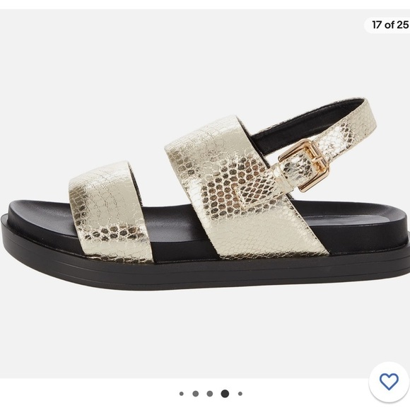 AEROSOLES Women’s Gold Buckle Sandal Leggenda - Picture 2 of 10